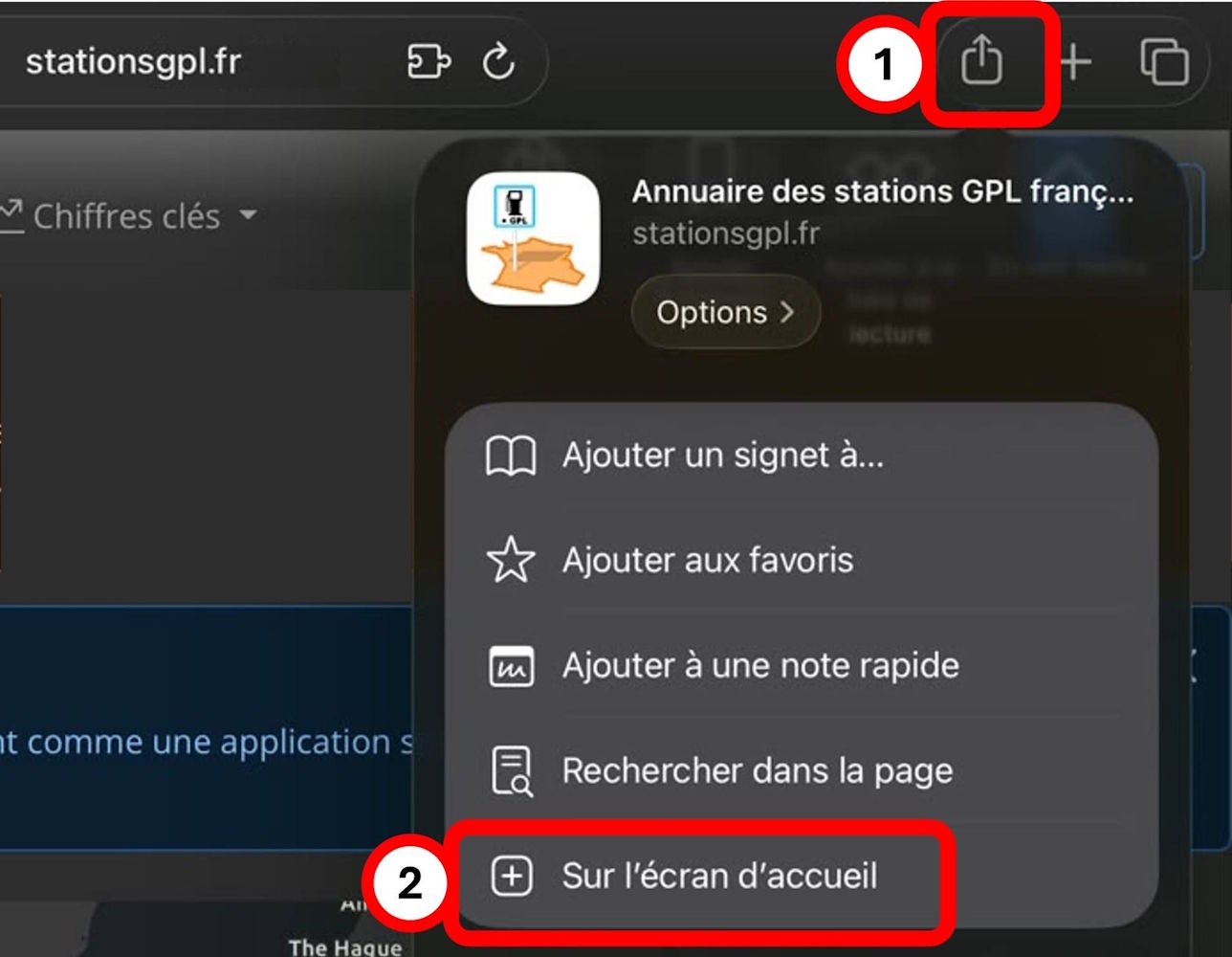 Installer sur iPhone ou iPad