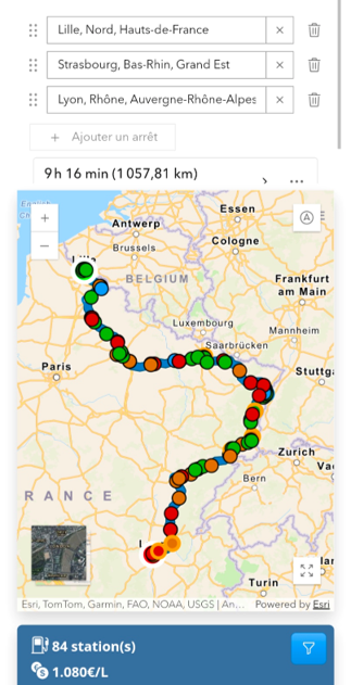 Nouvelle page itinéraire